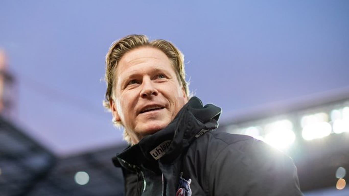 Trainer Markus Gisdol absolvierte mit seinem Team das bislang einzige Geisterspiel der Saison.