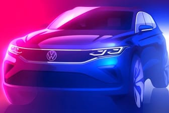 Verkaufsschlager von VW: Der kompakte Tiguan präsentiert sich ab Sommer frisch überarbeitet.