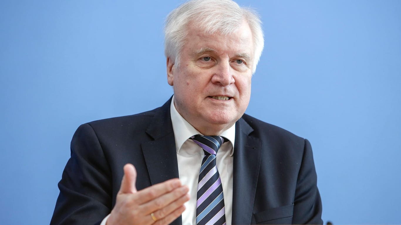 Einig mit seinen Kollegen: Bundesinnenminister Horst Seehofer.