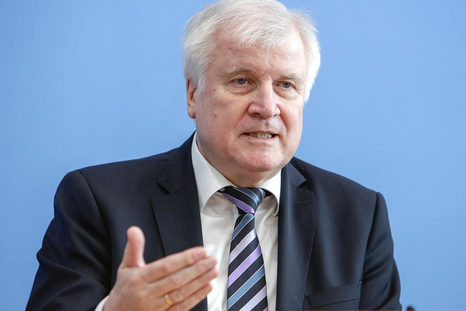 Einig mit seinen Kollegen: Bundesinnenminister Horst Seehofer.