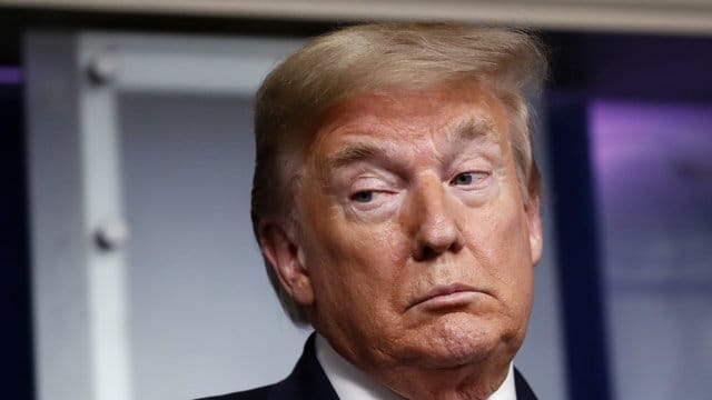 US-Präsident Donald Trump heizt die Proteste in den Bundesstaaten an. US-Präsident Donald Trump heizt die Proteste in den Bundesstaaten an.