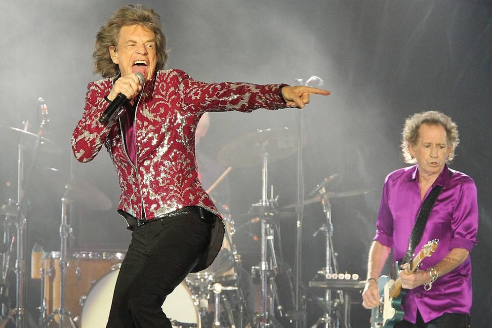 Mick Jagger und Keith Richards: Auch die Rolling Stones machen bei dem Corona-Benefizkonzert mit – und werden live zu sehen sein.