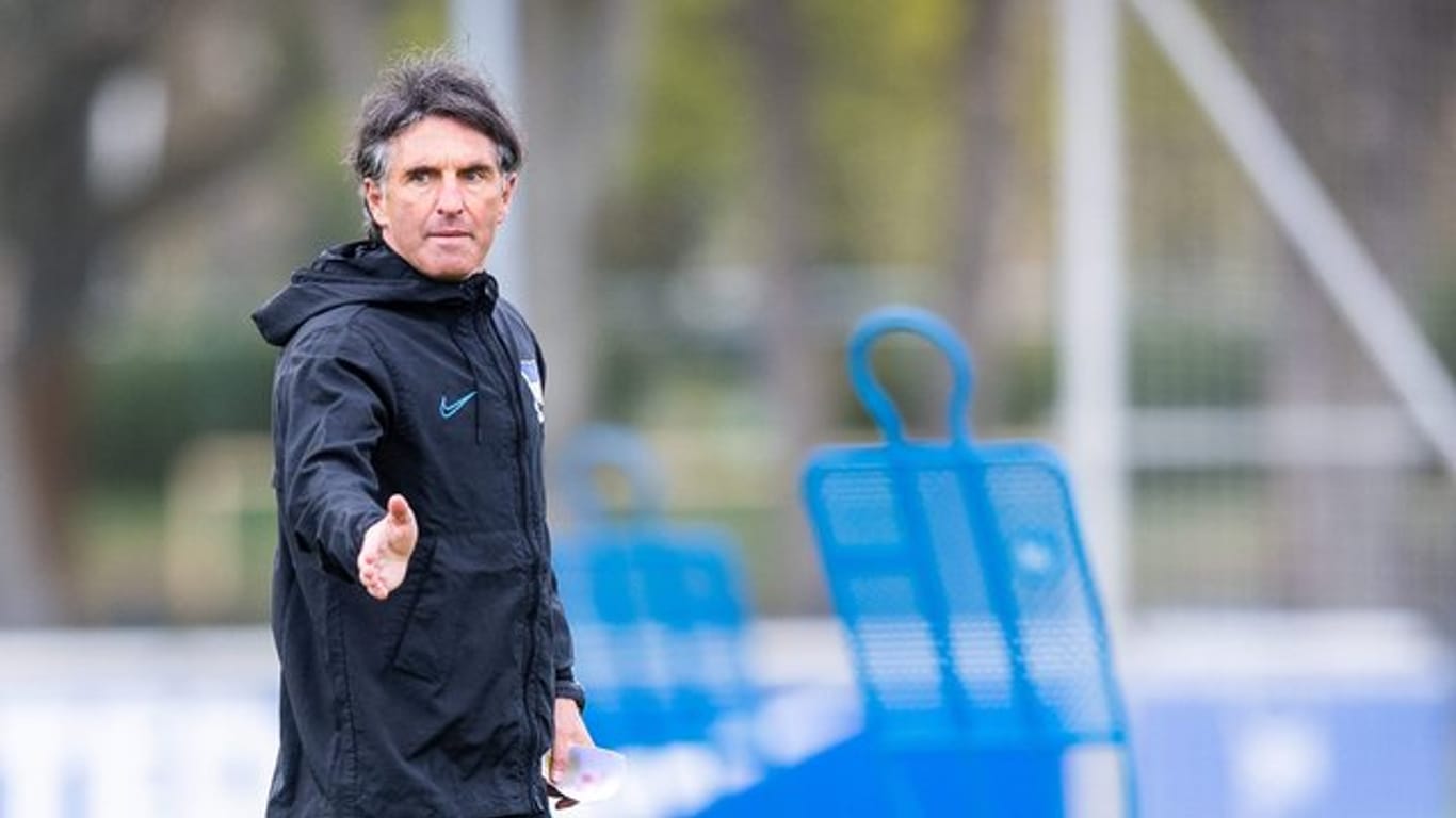 Trainer Bruno Labbadia soll Hertha BSC stabilisieren.