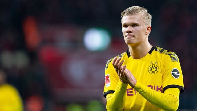 Unterstützt die Hilfsaktion von Teamkollege Marco Reus: BVB-Torjäger Erling Haaland. Unterstützt die Hilfsaktion von Teamkollege Marco Reus: BVB-Torjäger Erling Haaland.