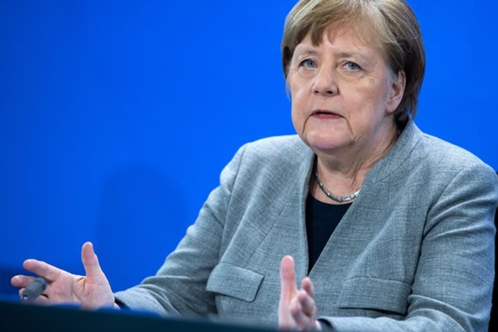 Bundeskanzlerin Angela Merkel (CDU) warnt vor "Öffnungsdiskussionsorgien".