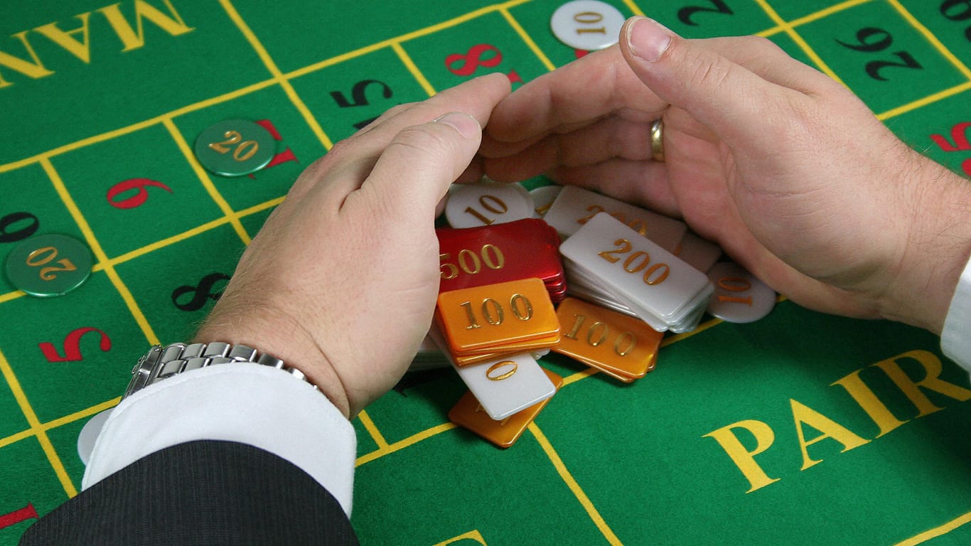 Am Roulettetisch: In Nürnberg wurde ein illegales Glücksspiel gestoppt.