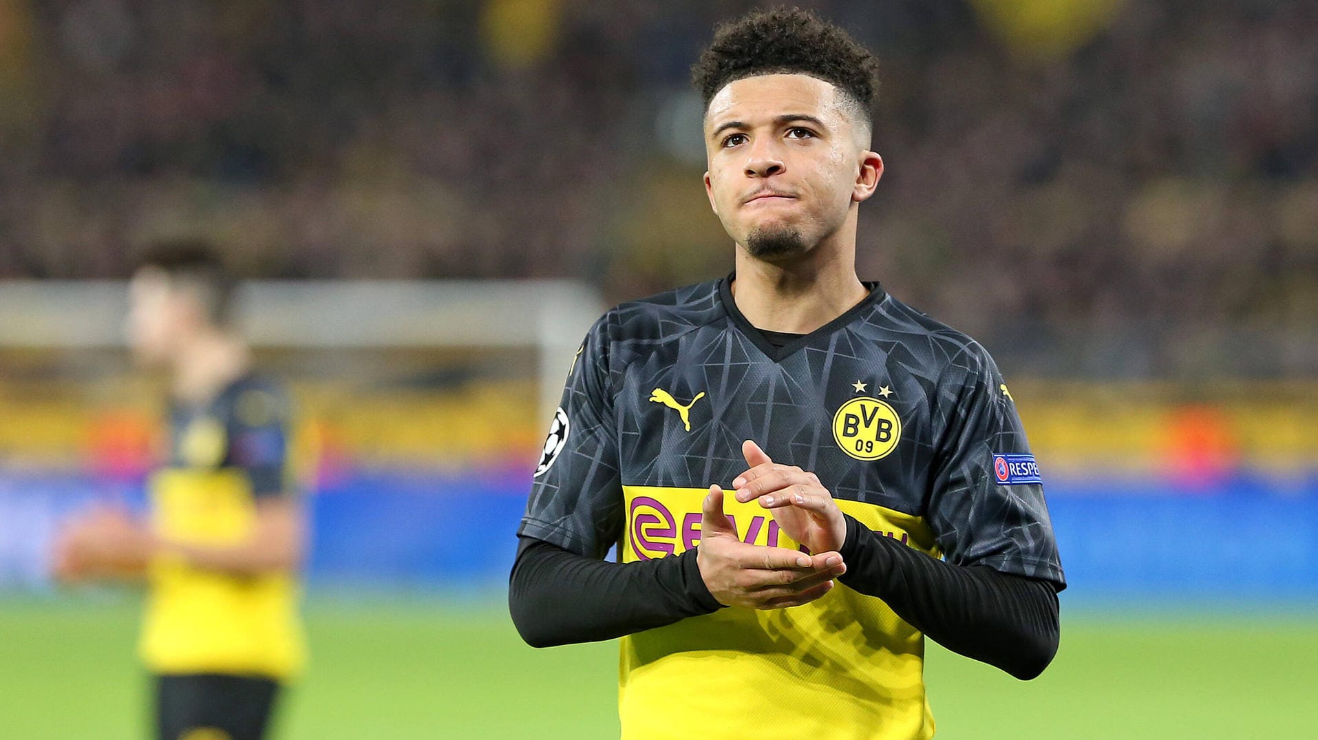 Vor dem Abschied beim BVB? Angreifer Jadon Sancho.