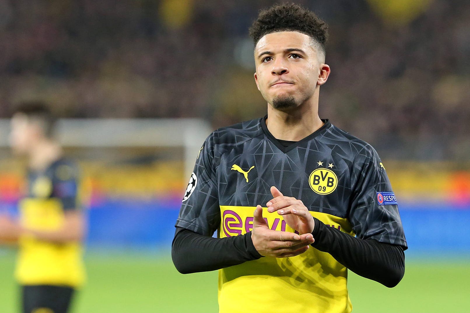 Vor dem Abschied beim BVB? Angreifer Jadon Sancho.