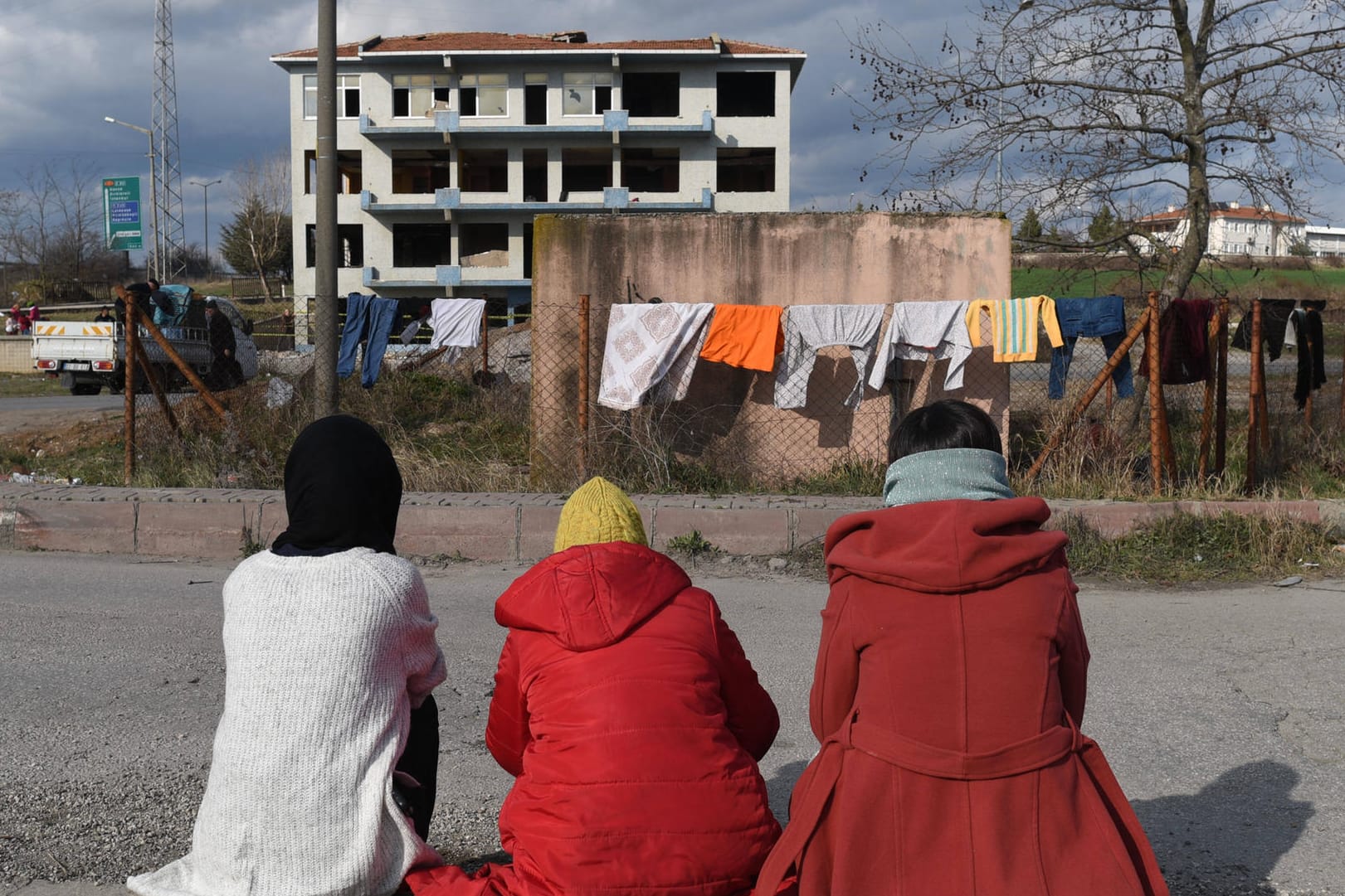 Flüchtlinge an der türkisch-griechischen Grenze: Etwa 100.000 Menschen leben aktuell in Flüchtlingslagern in Griechenland.