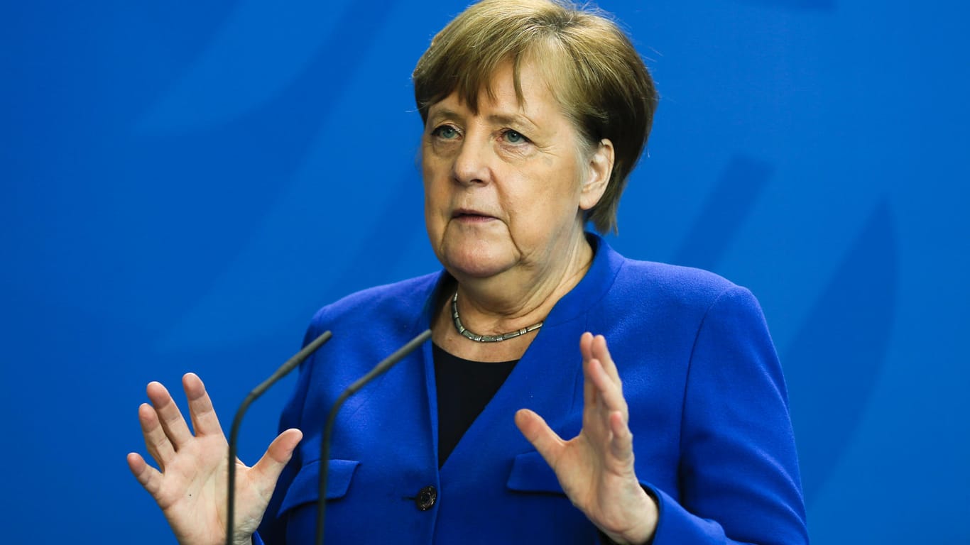 Kanzlerin Angela Merkel: "Wir dürfen uns keine Sekunde in Sicherheit wiegen."