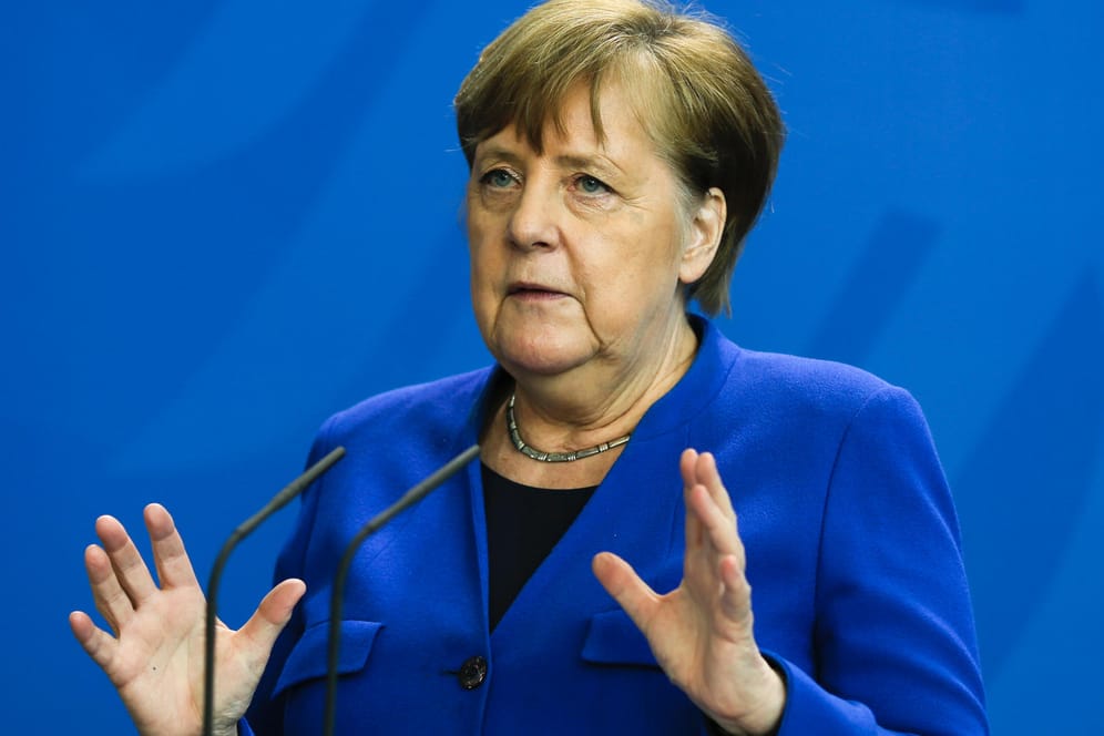 Kanzlerin Angela Merkel: "Wir dürfen uns keine Sekunde in Sicherheit wiegen."