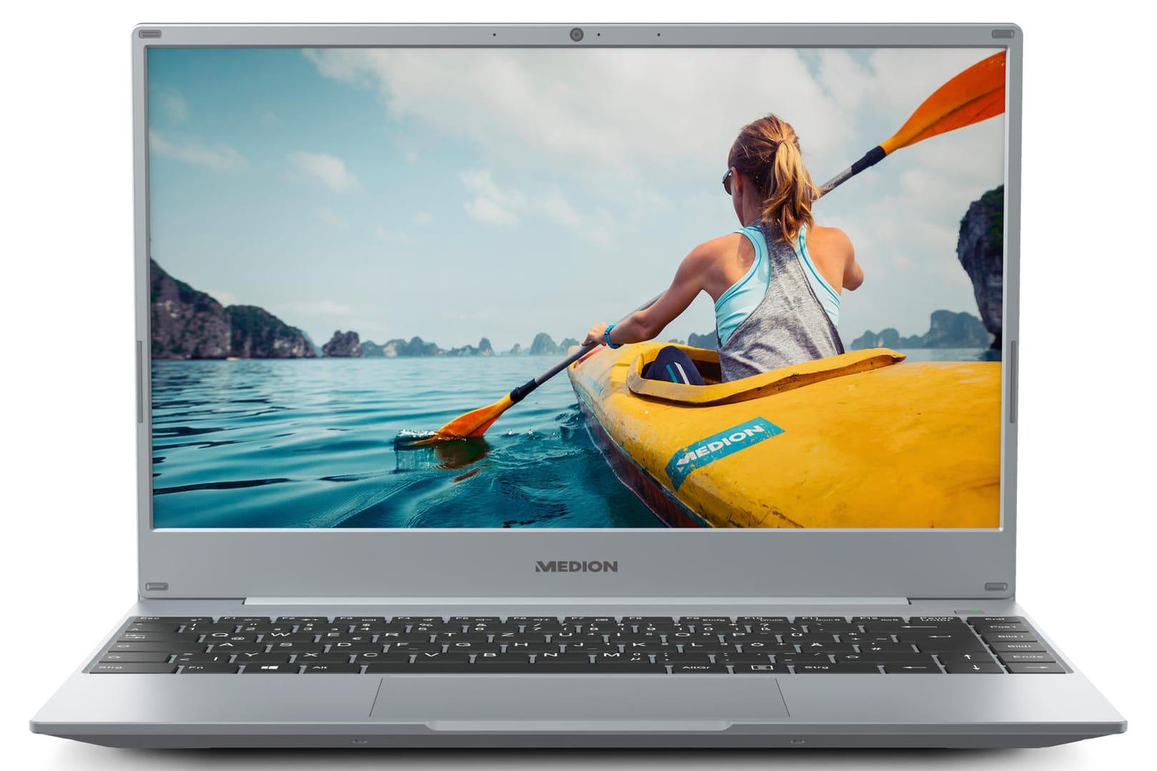 Der Medion Akoya E14302: Aldi verkauft den Einsteiger-Laptop für 399 Euro.