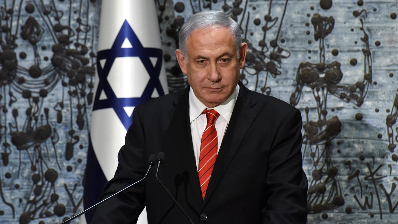 Benjamin Netanjahu: Hat sich mit Benny Gantz auf eine große Koalition geeinigt.