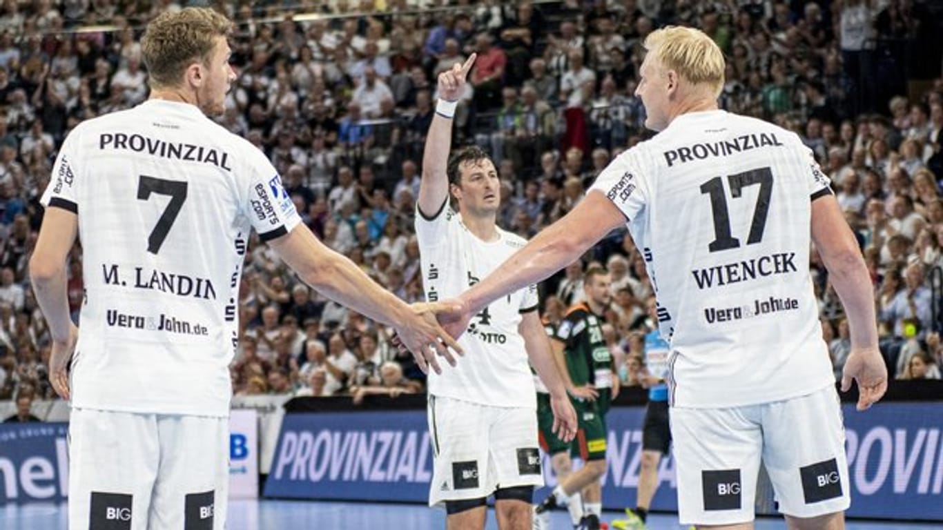 Saison-Abbruch in der Handball-Bundesliga: Der THW Kiel wurde zum deutschen Meister erklärt.