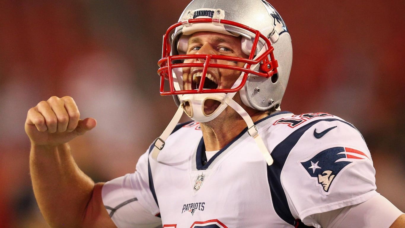 Neue Heimat: Tom Brady wechselte nach der abgelaufenen NFL-Saison von New England nach Tampa.