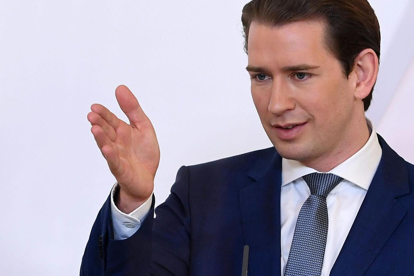 Sebastian Kurz: Österreichs Bundeskanzler kann die Lockerung von Maßnahmen in seinem Land vertreten.