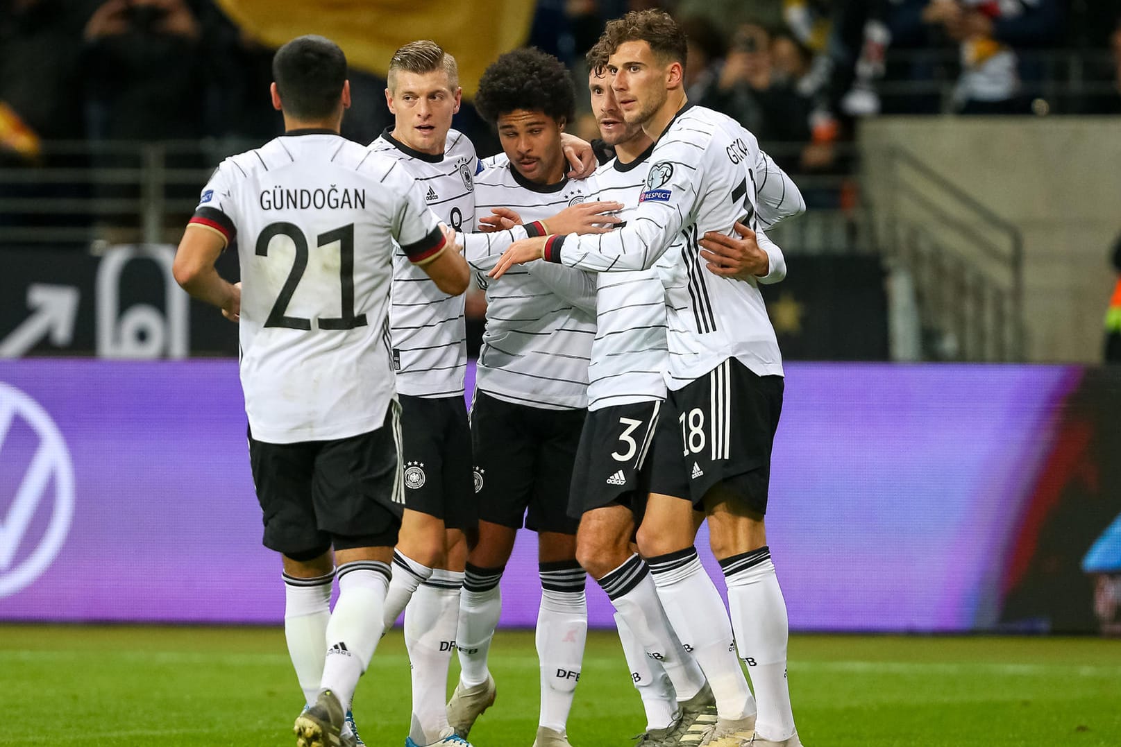 Im September wieder im Einsatz? Deutsche Nationalspieler beim EM-Quali-Spiel im November gegen Nordirland in Frankfurt/Main.