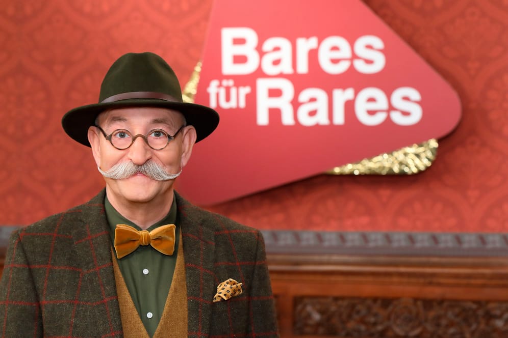 "Bares für Rares". Die Trödel-Show wird von Star-Koch Horst Lichter moderiert.