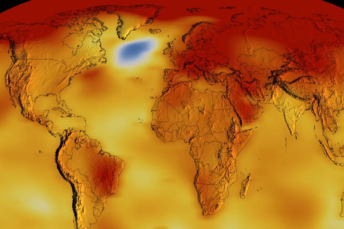 Klimakrise hinterlässt Spuren: Eine Langzeitanalyse der US-Weltraumagentur Nasa zeigt, dass Temperaturextreme über die Jahre zugenommen haben.