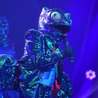 "The Masked Singer": Das Chamäleon hat die Show nach Folge fünf verlassen müssen.