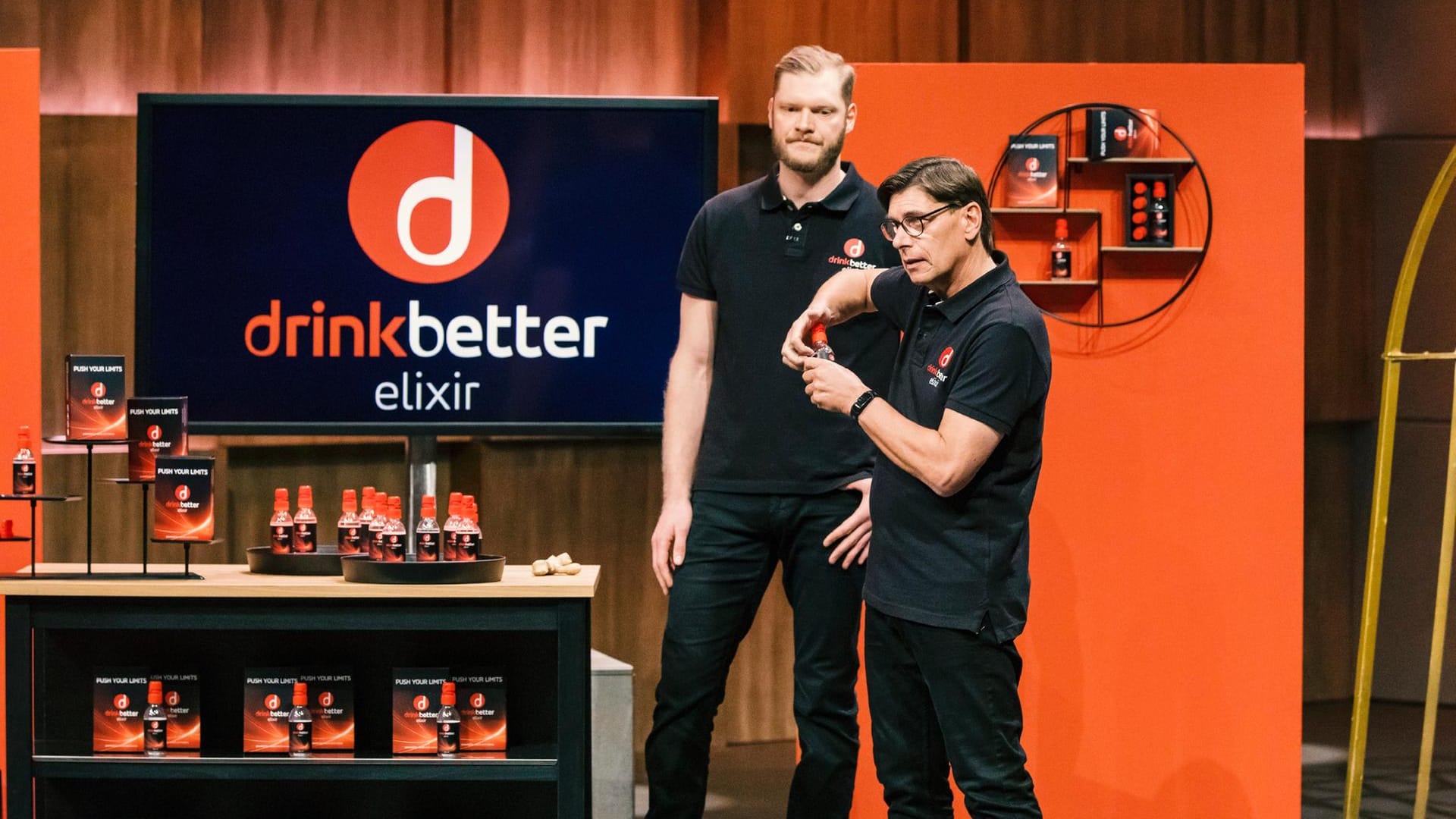 Christian Monzel und Johannes Bitter: Bei ihnen heißt es "drinkbetter".