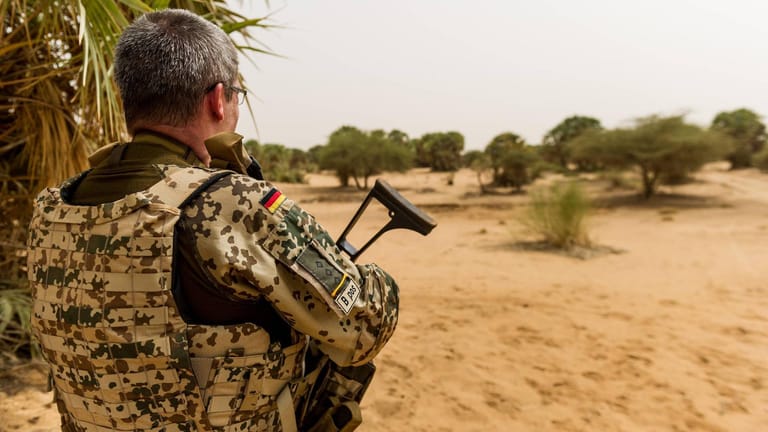 Ein Bundeswehr-Soldat in Mali: Der Einsatz in Libyen ist die nächste Operation auf dem afrikanischen Kontinent.