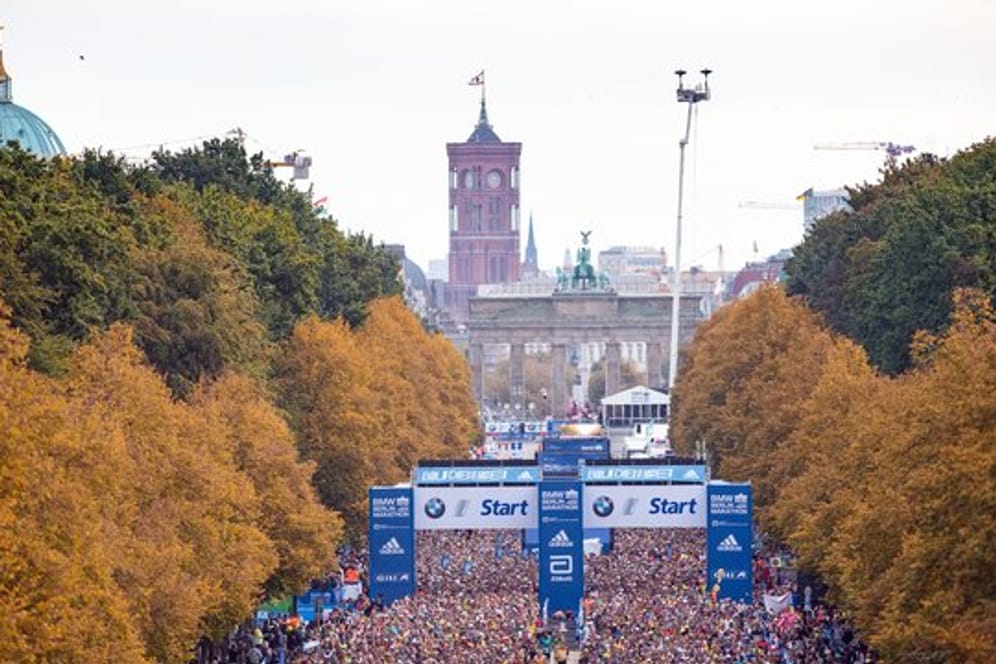 Der Berlin-Marathon wird im diesem Jahr nicht stattfinden.