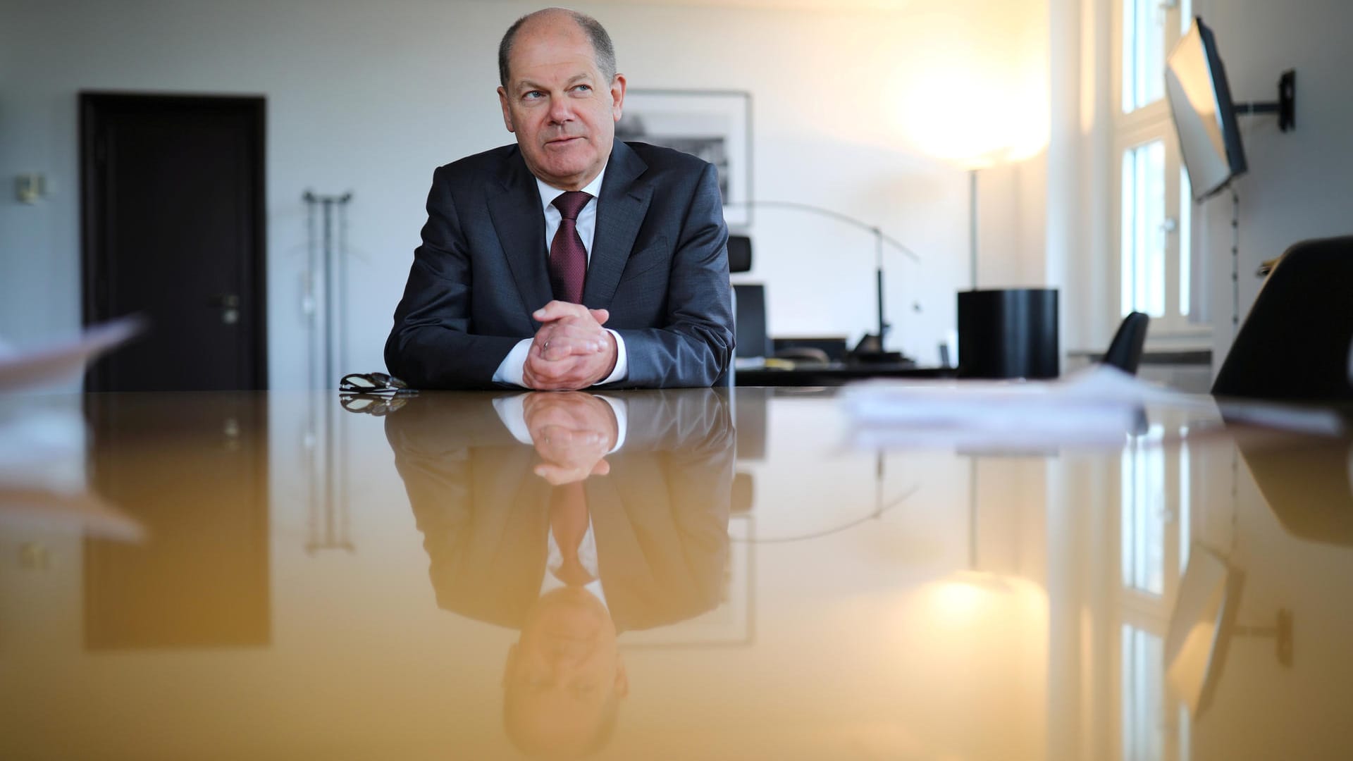 Olaf Scholz: Der Vizekanzler ist zuversichtlich, dass Deutschland einen zweiten Shutdown vermeiden kann.