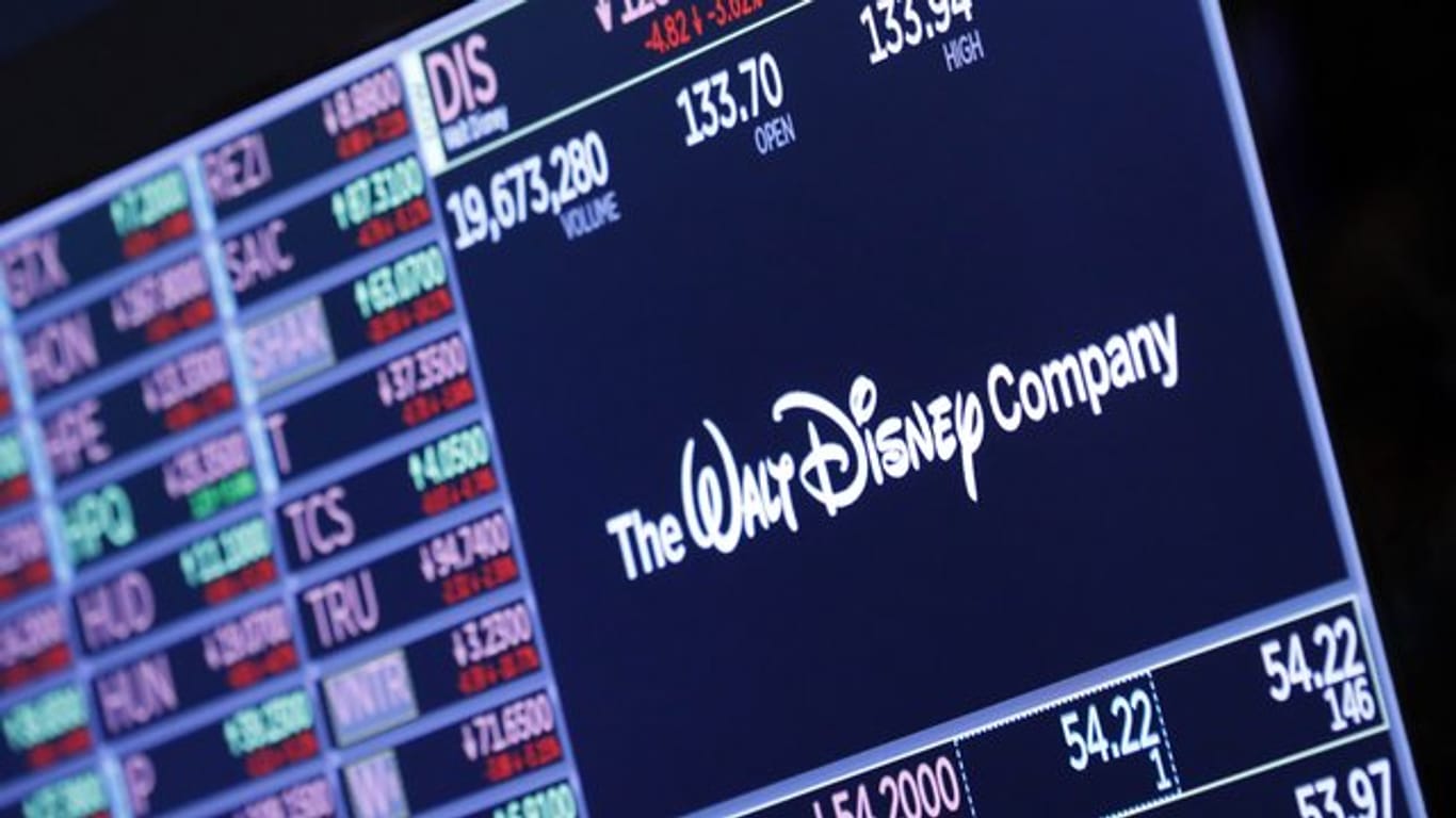 "The Walt Disney Company" an der New Yorker Börse.