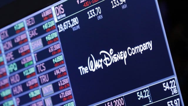 "The Walt Disney Company" an der New Yorker Börse.