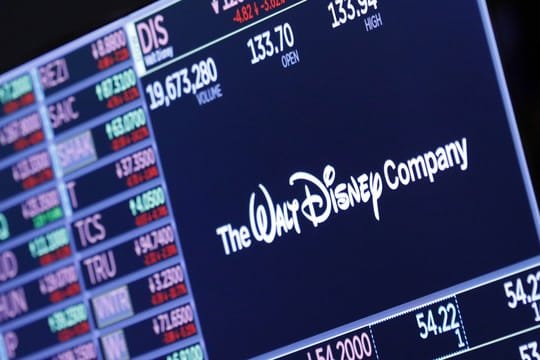 "The Walt Disney Company" an der New Yorker Börse.