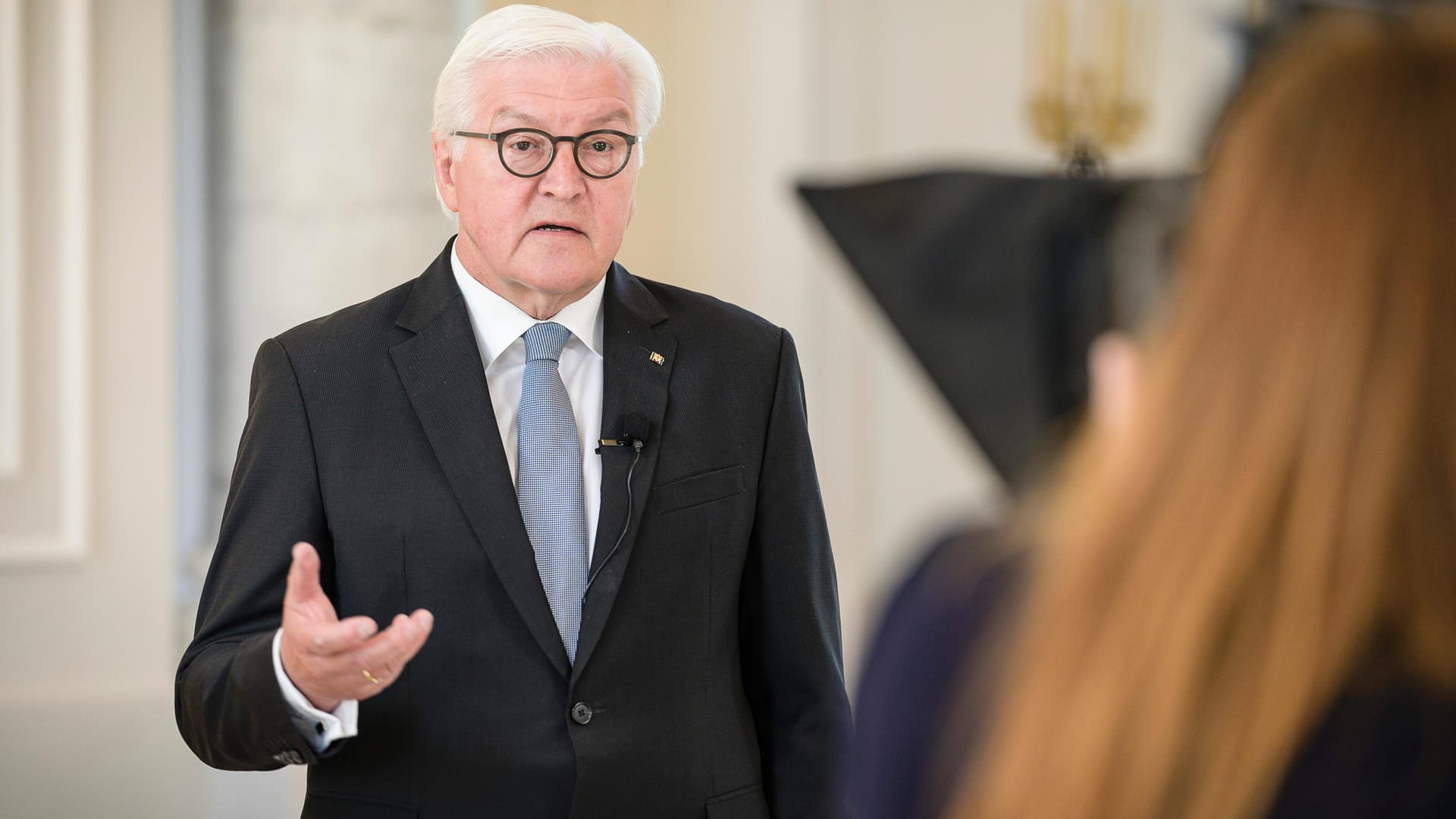 Bundespräsident Steinmeier bleibt auch in der Krise zuversichtlich.