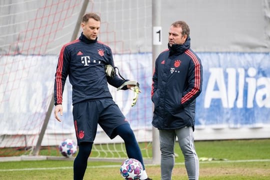 Für Bayern-Coach Hansi Flick ist Manuel Neuer die Nummer eins.