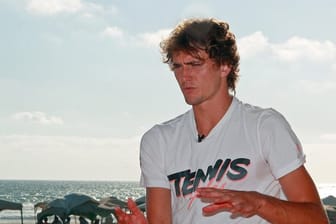 Eigentlich würde Alexander Zverev gerade in Europa Tennis spielen.