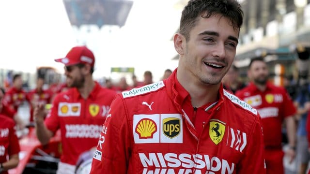 Würde sich freuen, wenn Sebastian Vettel weiterhin sein Teamkollege sein würde: Charles Leclerc.