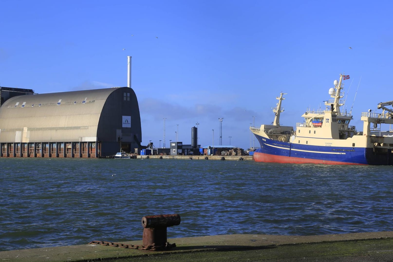 In Dänemark ist es auf einem Schiff mutmaßlich zu einer Gasexpolsion gekommen (Symbolbild).