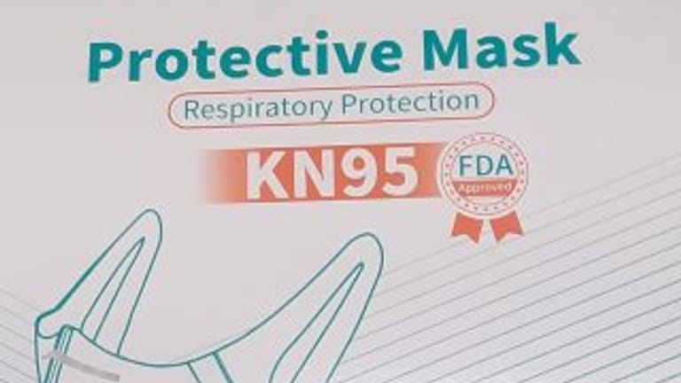 Schutzmaske KN95: Diese Maske genügt nicht den angegebenen Sicherheitsanforderungen.