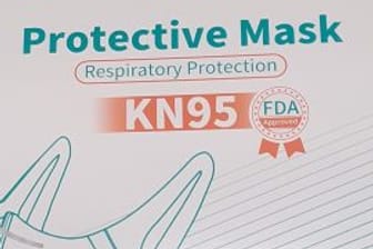 Schutzmaske KN95: Diese Maske genügt nicht den angegebenen Sicherheitsanforderungen.