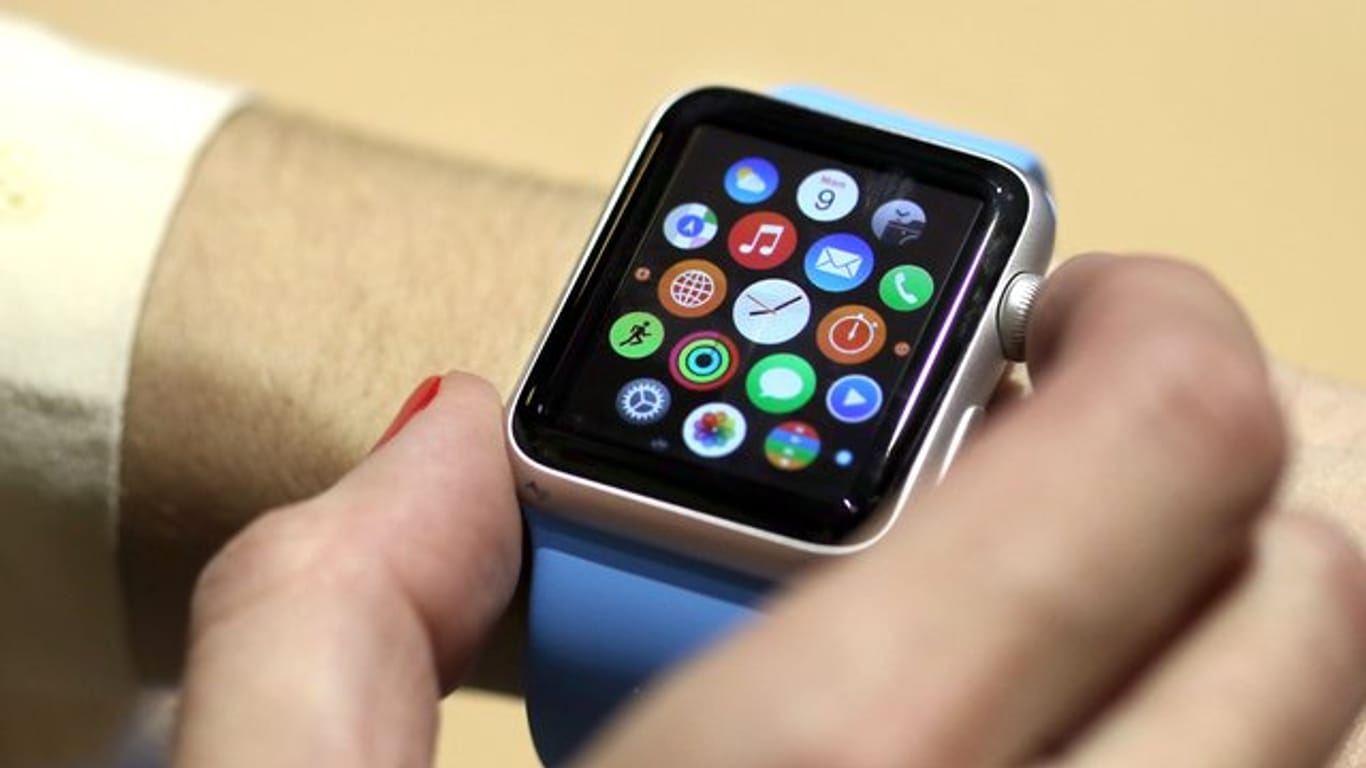 Eine Apple Watch: Vor fünf Jahren startete der Verkauf der Smartwatch.