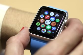 Eine Apple Watch: Vor fünf Jahren startete der Verkauf der Smartwatch.