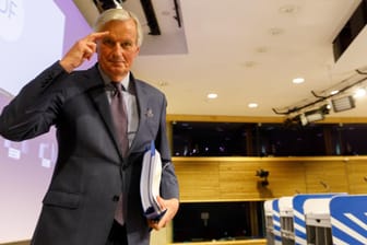 Nicht erfreut über die Verhandlungsführung der Briten: EU-Chefunterhändler für den Brexit, Michel Barnier.