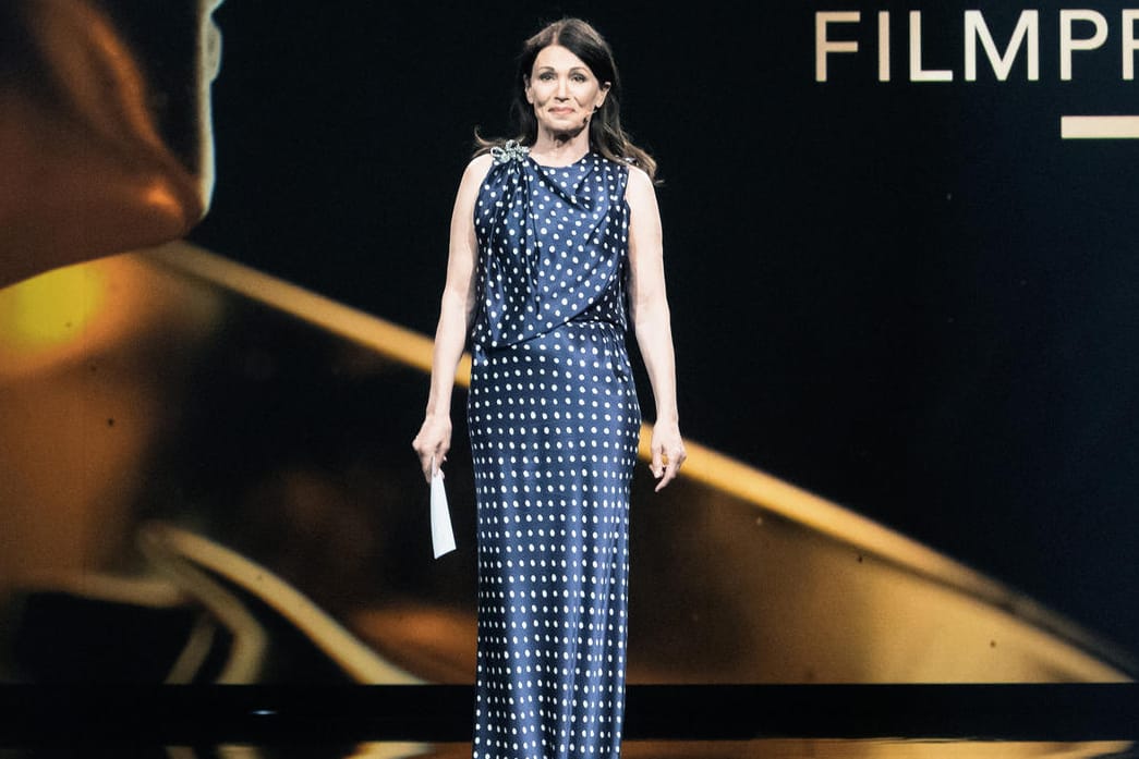 Deutscher Filmpreis 2020: Iris Berben hielt die Laudatio für das beste Drehbuch.