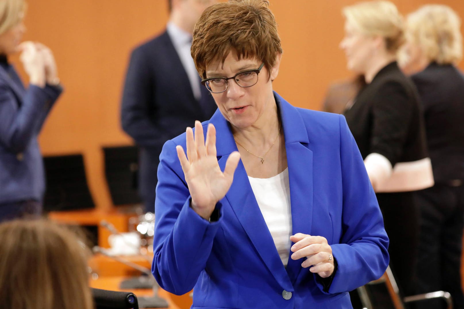 Klare Worte: Verteidigungsministerin Kramp-Karrenbauer.