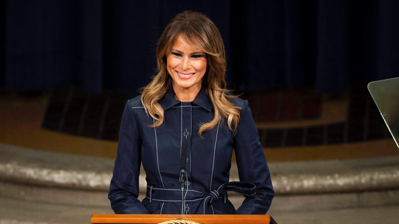 Melanie Trump: Als First Lady nimmt das ehemalige Model viele repräsentative Pflichten wahr.