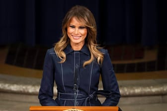 Melanie Trump: Als First Lady nimmt das ehemalige Model viele repräsentative Pflichten wahr.