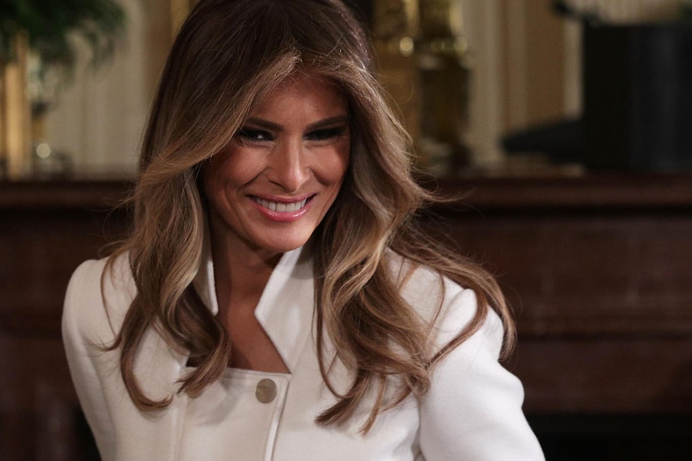 Melania Trump: Sie feiert heute ihren 50. Geburtstag.