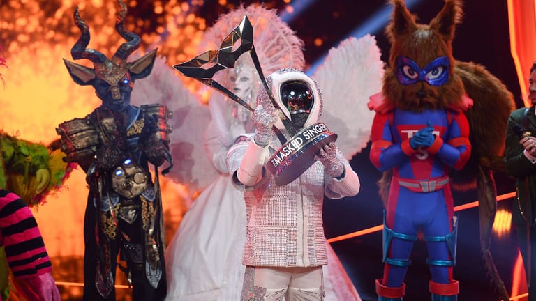 So sehen Sieger aus: Der Astronaut gewann 2019 die erste Staffel von "The Masked Singer".