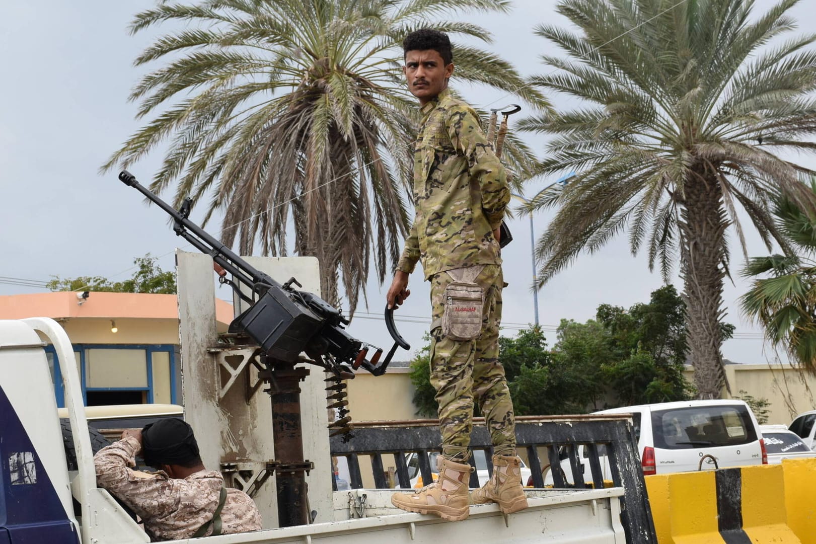 Soldaten der des sogenannten Südlichen Übergangsrats (STC) im jemenitischen Aden: Die Krise im Jemen spitzt sich immer weiter zu – die Separatisten des STC haben die Hafenstadt Aden unter ihre Kontrolle gebracht.