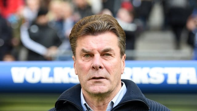 Dieter Hecking bleibt dem HSV möglicherweise auch bei Nicht-Aufstieg erhalten. Dieter Hecking bleibt dem HSV möglicherweise auch bei Nicht-Aufstieg erhalten.
