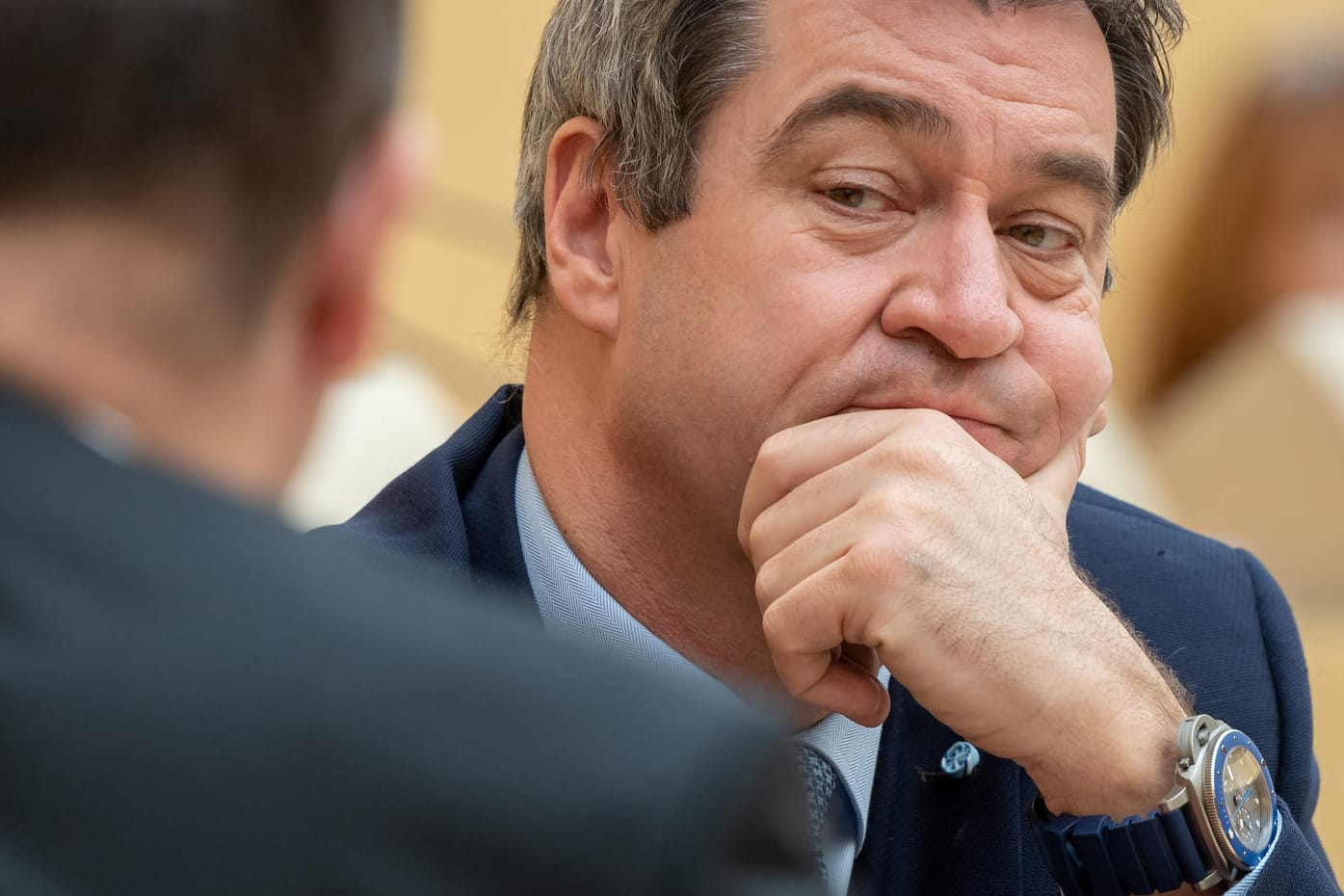 Markus Söder: Er sagt, er will nicht. Doch er wird wiederholt als Kanzlerkandidat ins Gespräch gebracht.